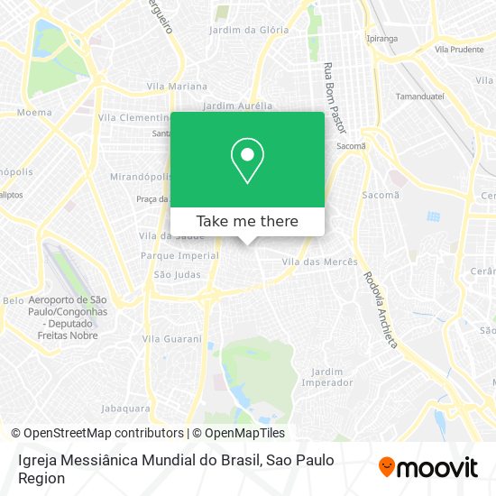 Igreja Messiânica Mundial do Brasil map