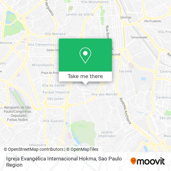 Igreja Evangélica Internacional Hokma map