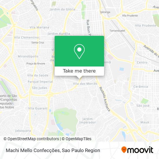 Machi Mello Confecções map