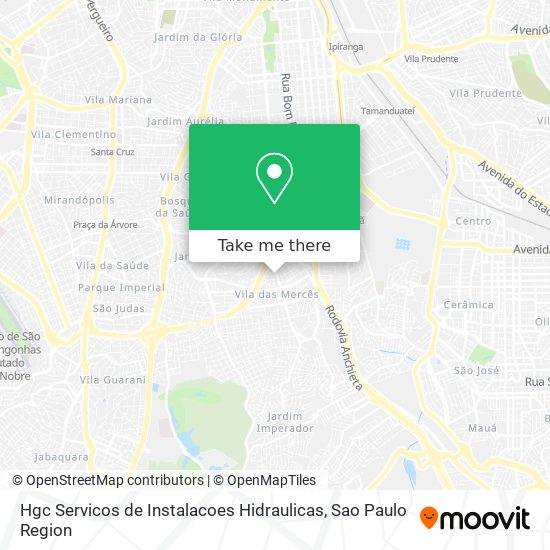 Hgc Servicos de Instalacoes Hidraulicas map