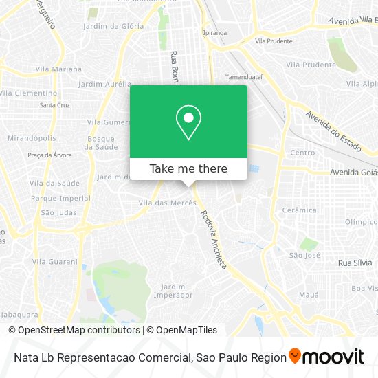 Mapa Nata Lb Representacao Comercial