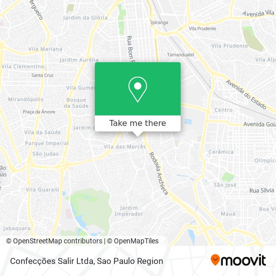 Confecções Salir Ltda map