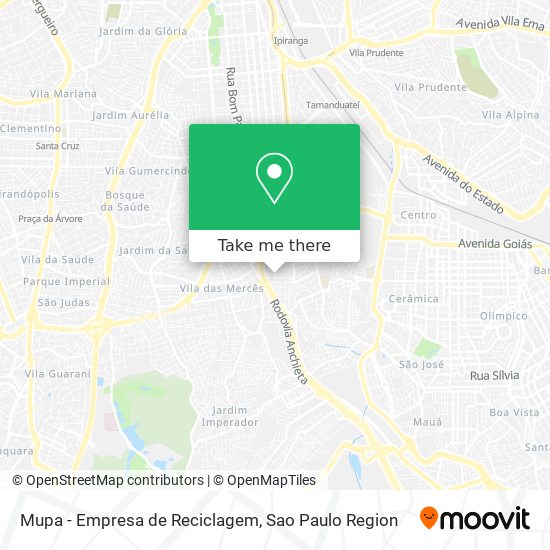 Mapa Mupa - Empresa de Reciclagem