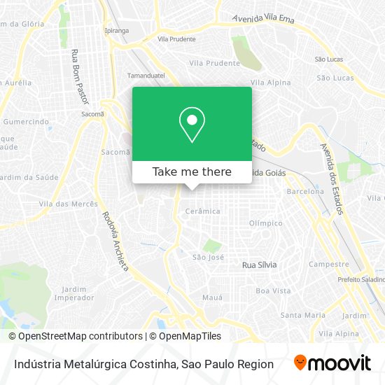Indústria Metalúrgica Costinha map