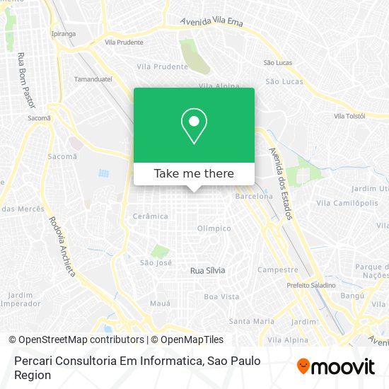Percari Consultoria Em Informatica map