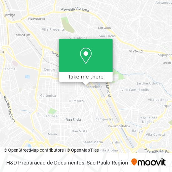 Mapa H&D Preparacao de Documentos