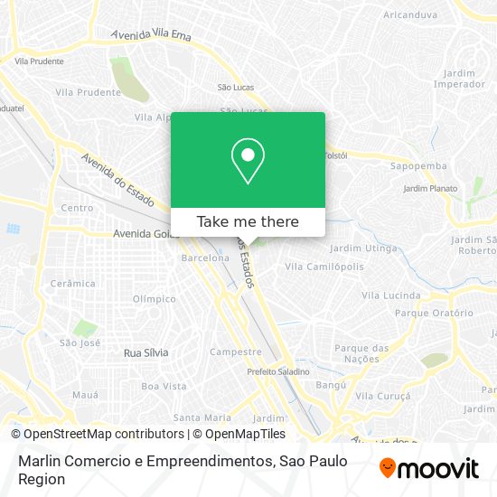 Marlin Comercio e Empreendimentos map