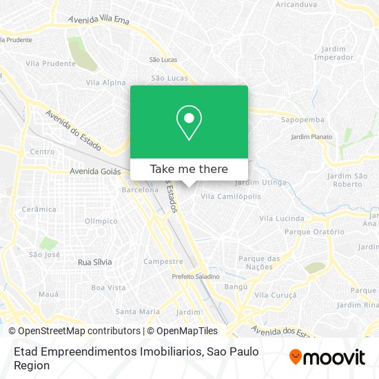 Etad Empreendimentos Imobiliarios map