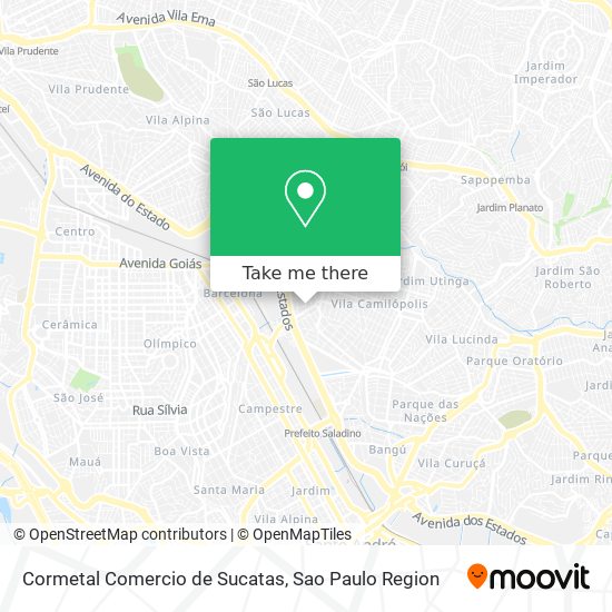 Cormetal Comercio de Sucatas map