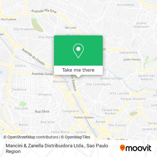 Mancini & Zanella Distribuidora Ltda. map