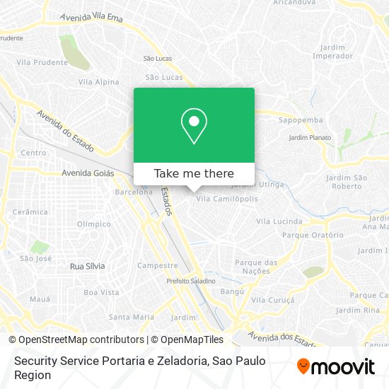 Security Service Portaria e Zeladoria map