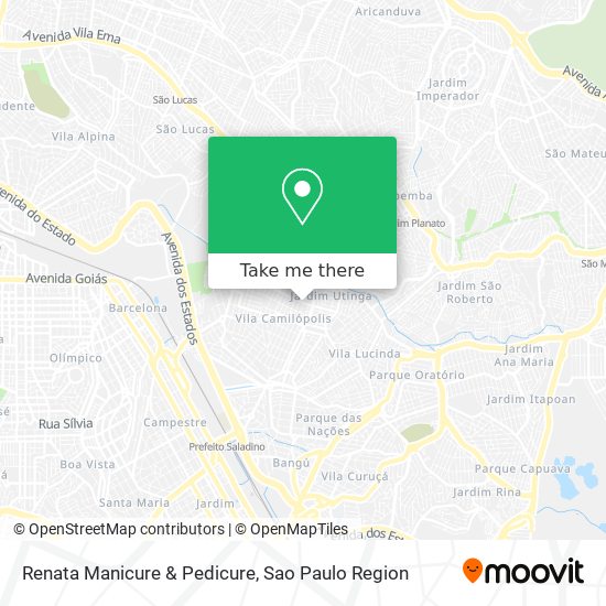 Mapa Renata Manicure & Pedicure
