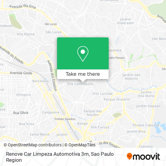 Renove Car Limpeza Automotiva 3m map