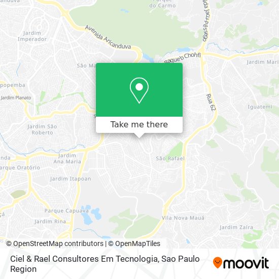 Ciel & Rael Consultores Em Tecnologia map