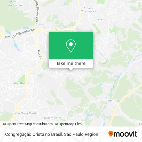 Congregação Cristã no Brasil map