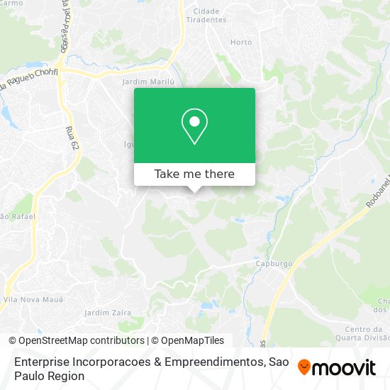 Enterprise Incorporacoes & Empreendimentos map