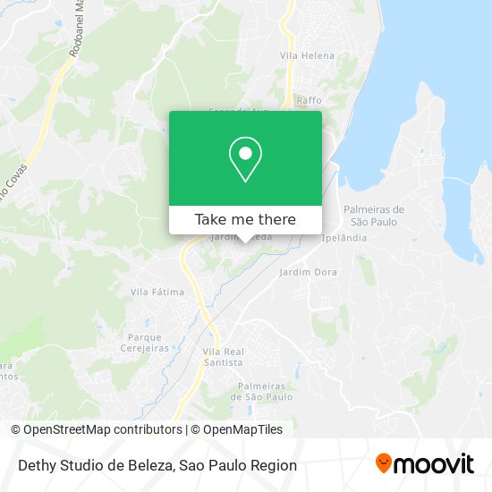 Dethy Studio de Beleza map