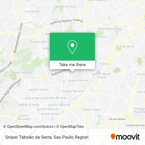 Sniper Taboão da Serra map