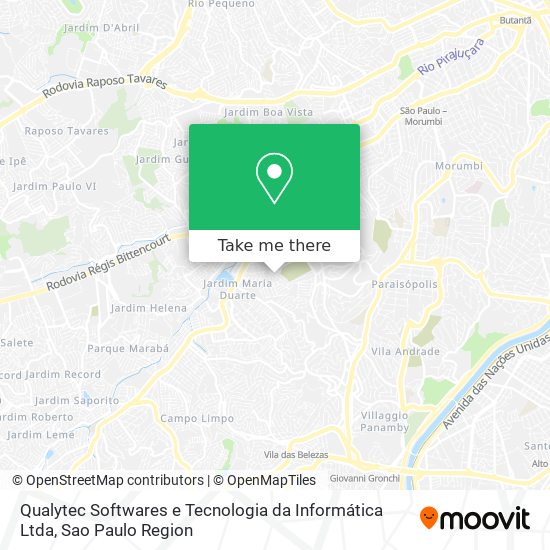 Qualytec Softwares e Tecnologia da Informática Ltda map