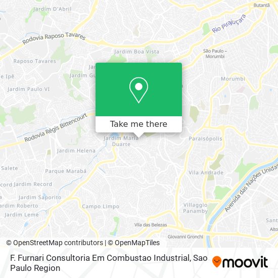 F. Furnari Consultoria Em Combustao Industrial map