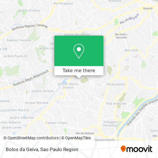 Bolos da Geiva map