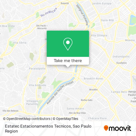 Estatec Estacionamentos Tecnicos map