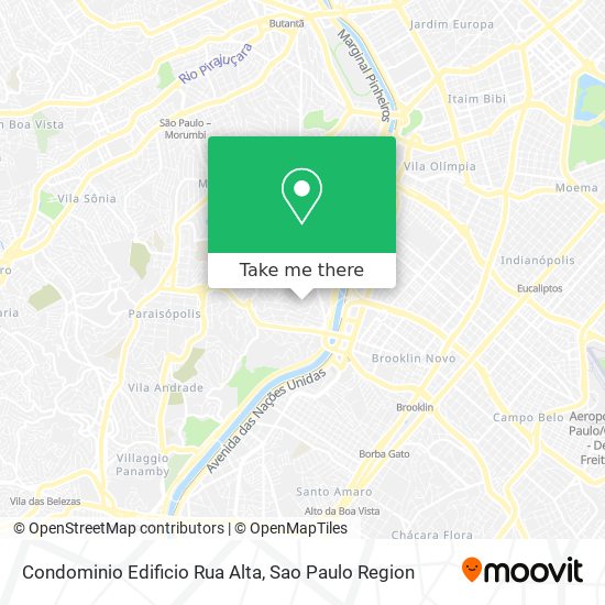 Condominio Edificio Rua Alta map