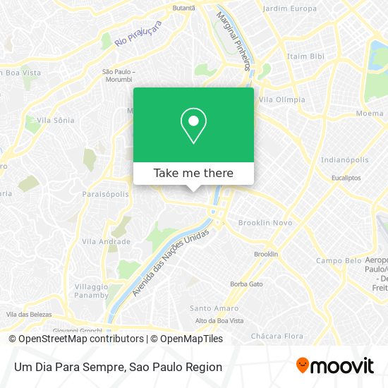 Um Dia Para Sempre map