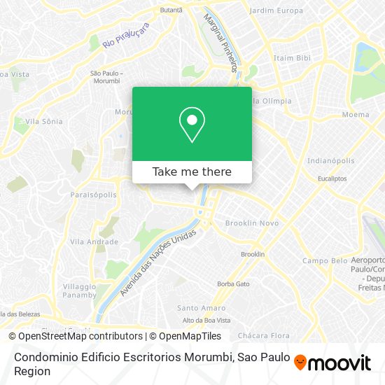 Condominio Edificio Escritorios Morumbi map