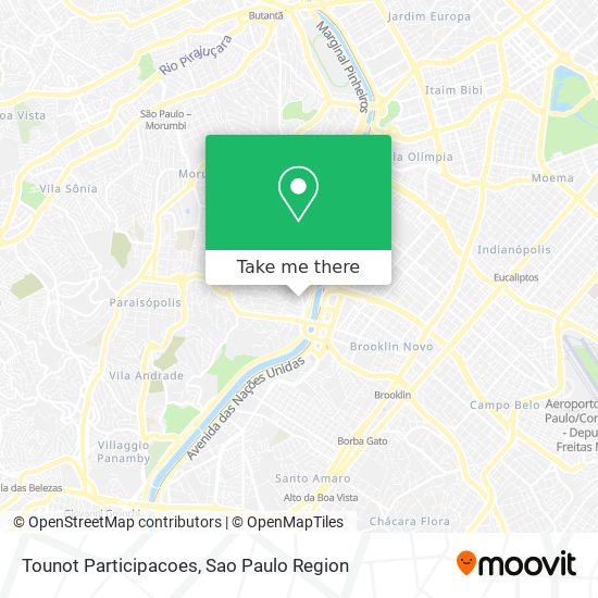 Mapa Tounot Participacoes