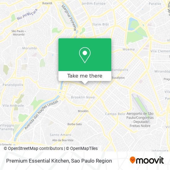 Premium Essential Kitchen map