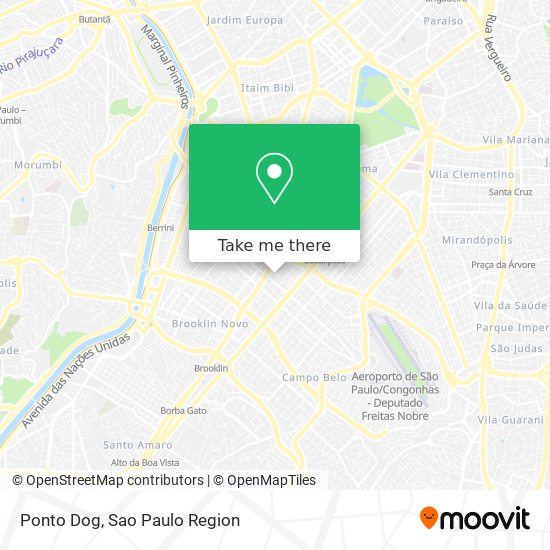 Ponto Dog map