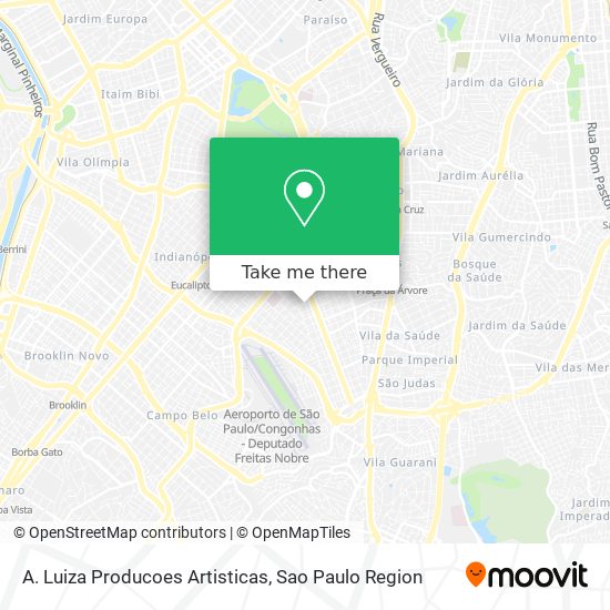 A. Luiza Producoes Artisticas map