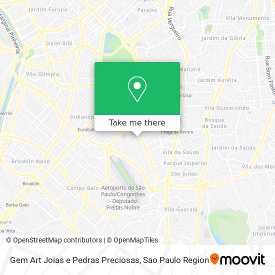 Gem Art Joias e Pedras Preciosas map