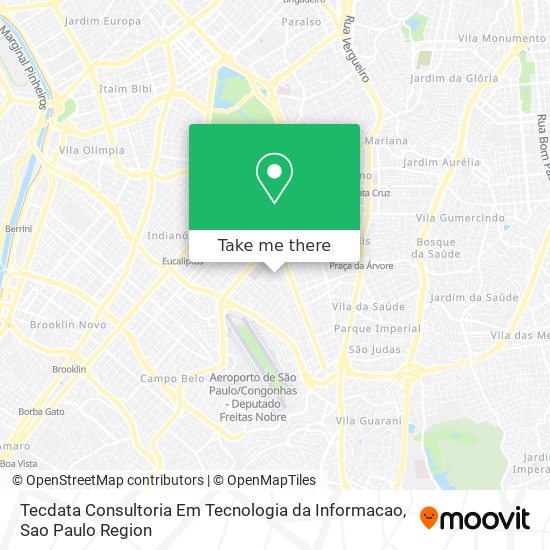 Tecdata Consultoria Em Tecnologia da Informacao map