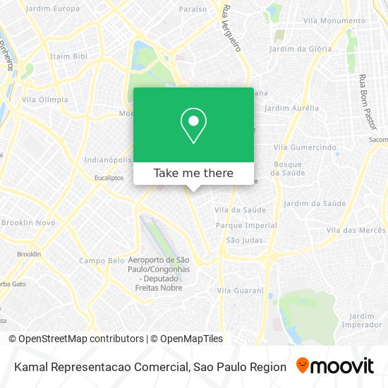 Kamal Representacao Comercial map