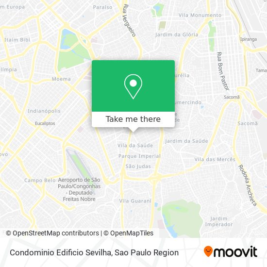 Mapa Condominio Edificio Sevilha