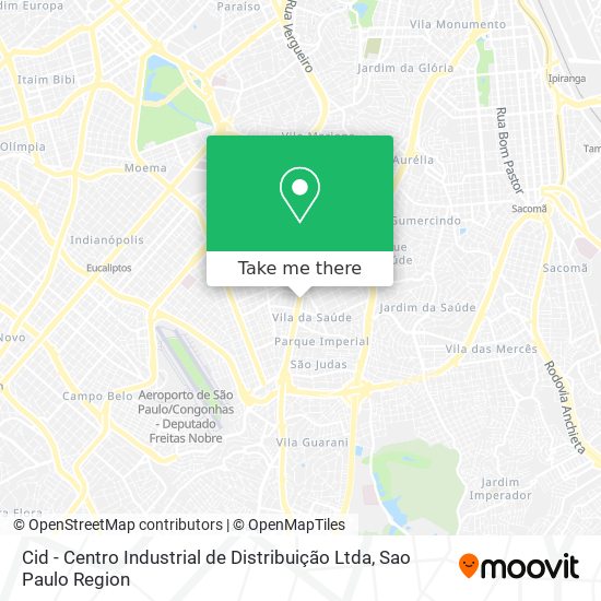 Cid - Centro Industrial de Distribuição Ltda map