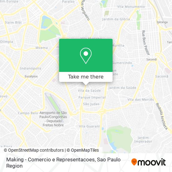 Making - Comercio e Representacoes map