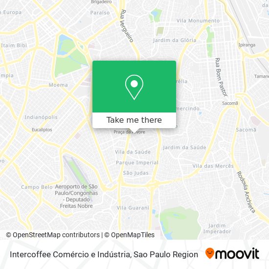 Intercoffee Comércio e Indústria map