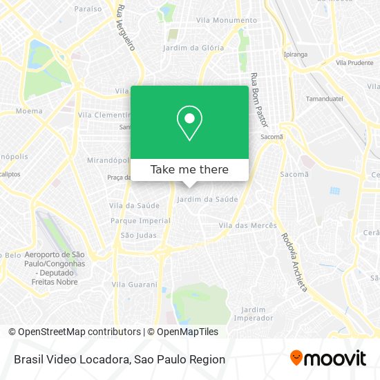 Mapa Brasil Video Locadora