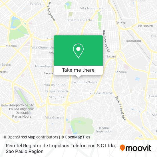 Reimtel Registro de Impulsos Telefonicos S C Ltda map