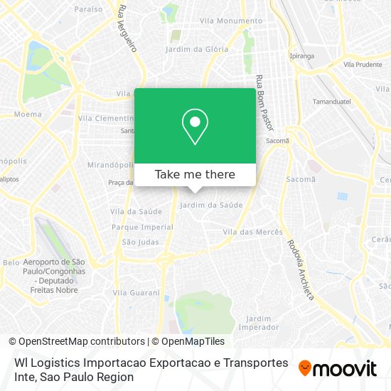 Wl Logistics Importacao Exportacao e Transportes Inte map