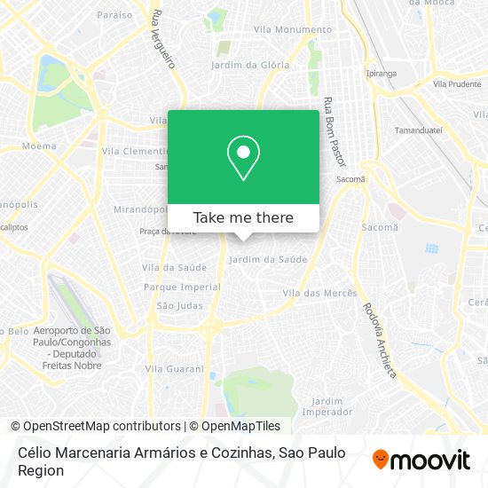 Célio Marcenaria Armários e Cozinhas map