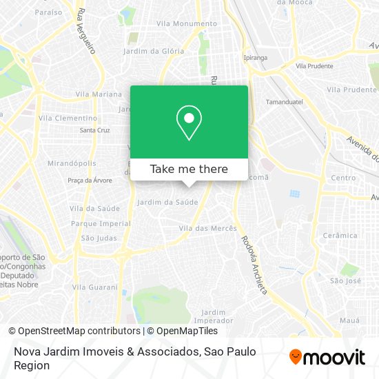 Mapa Nova Jardim Imoveis & Associados