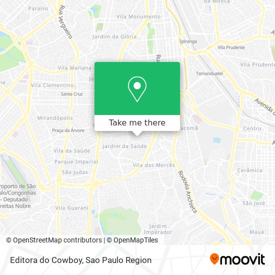 Editora do Cowboy map