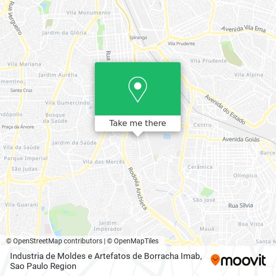 Mapa Industria de Moldes e Artefatos de Borracha Imab