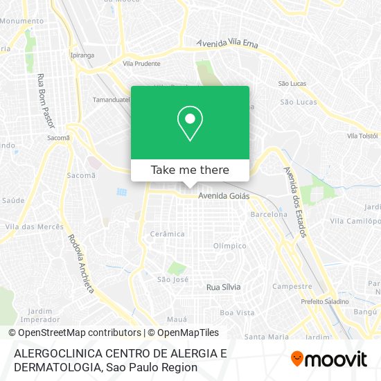ALERGOCLINICA CENTRO DE ALERGIA E DERMATOLOGIA map