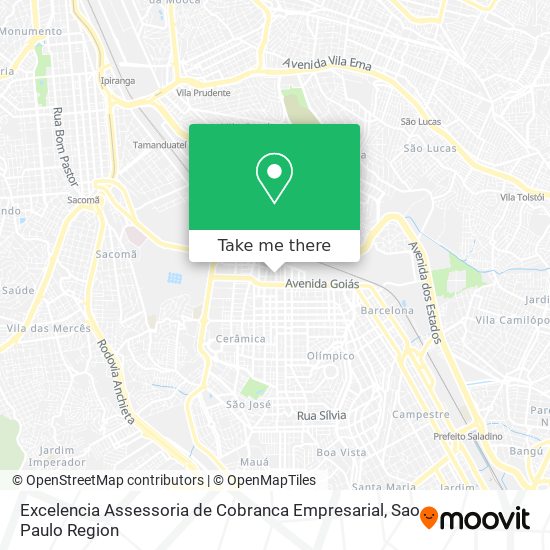 Excelencia Assessoria de Cobranca Empresarial map