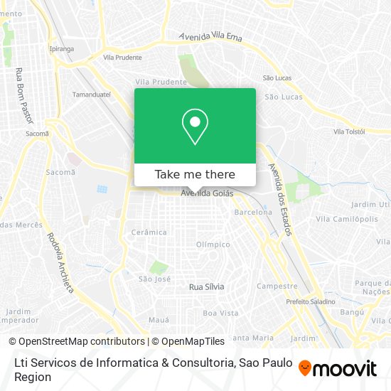Mapa Lti Servicos de Informatica & Consultoria